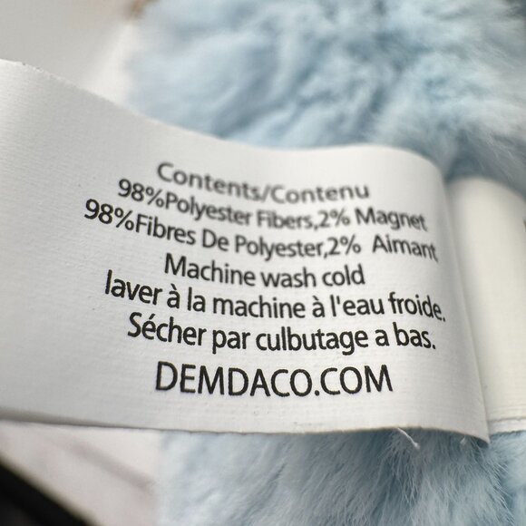 Demdaco Blue Puppy Dog Baby Gift You Me Hugs Stuffed Animal Plush Toy Super Soft - Picture 8 of 14